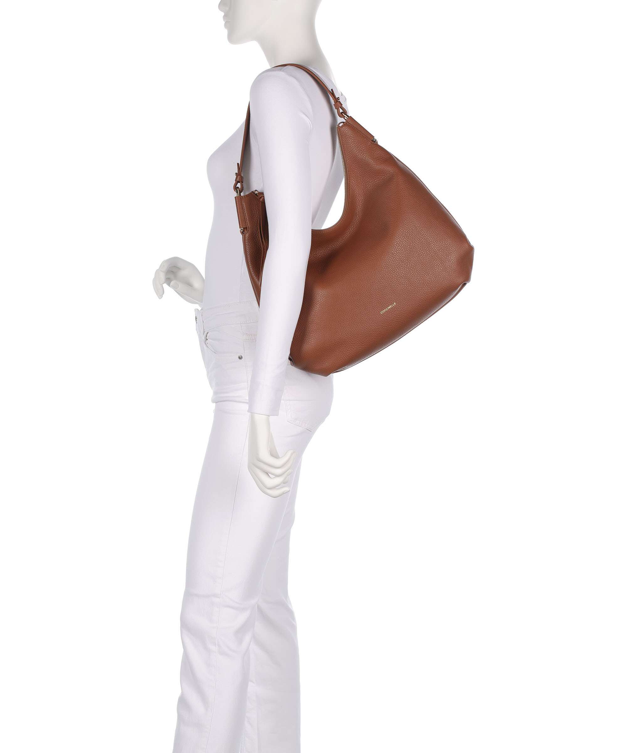 Coccinelle Rebekka Hobo bag cognac