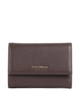 Coccinelle Metallic Soft Portafoglio brunette