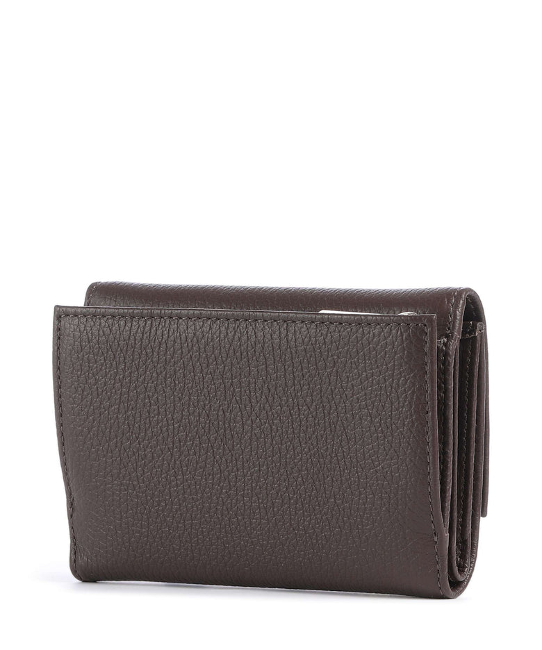 Coccinelle Metallic Soft Wallet brunette