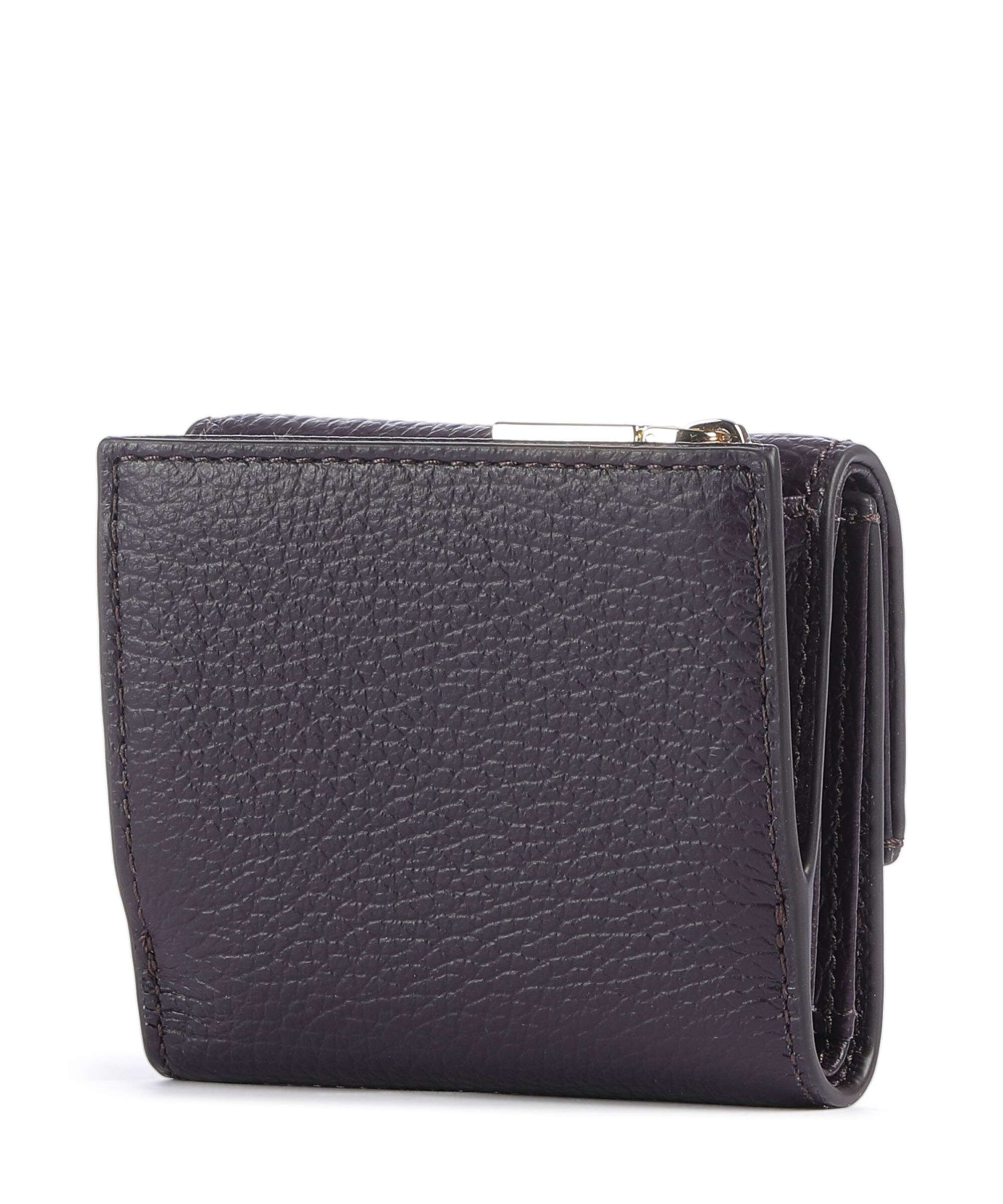 Coccinelle Metallic Soft RFID Wallet prune