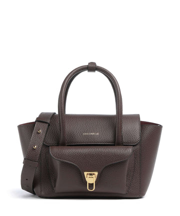 Coccinelle Beat Double Borsa a mano brunette