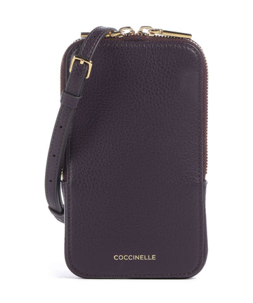 Coccinelle Flor Handytasche prune