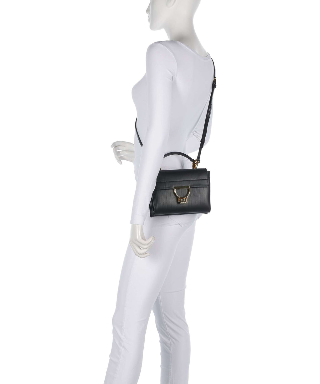 Coccinelle Arlettis Plisse Crossbody bag noir