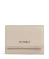 Coccinelle Metallic Soft RFID Wallet sandshell