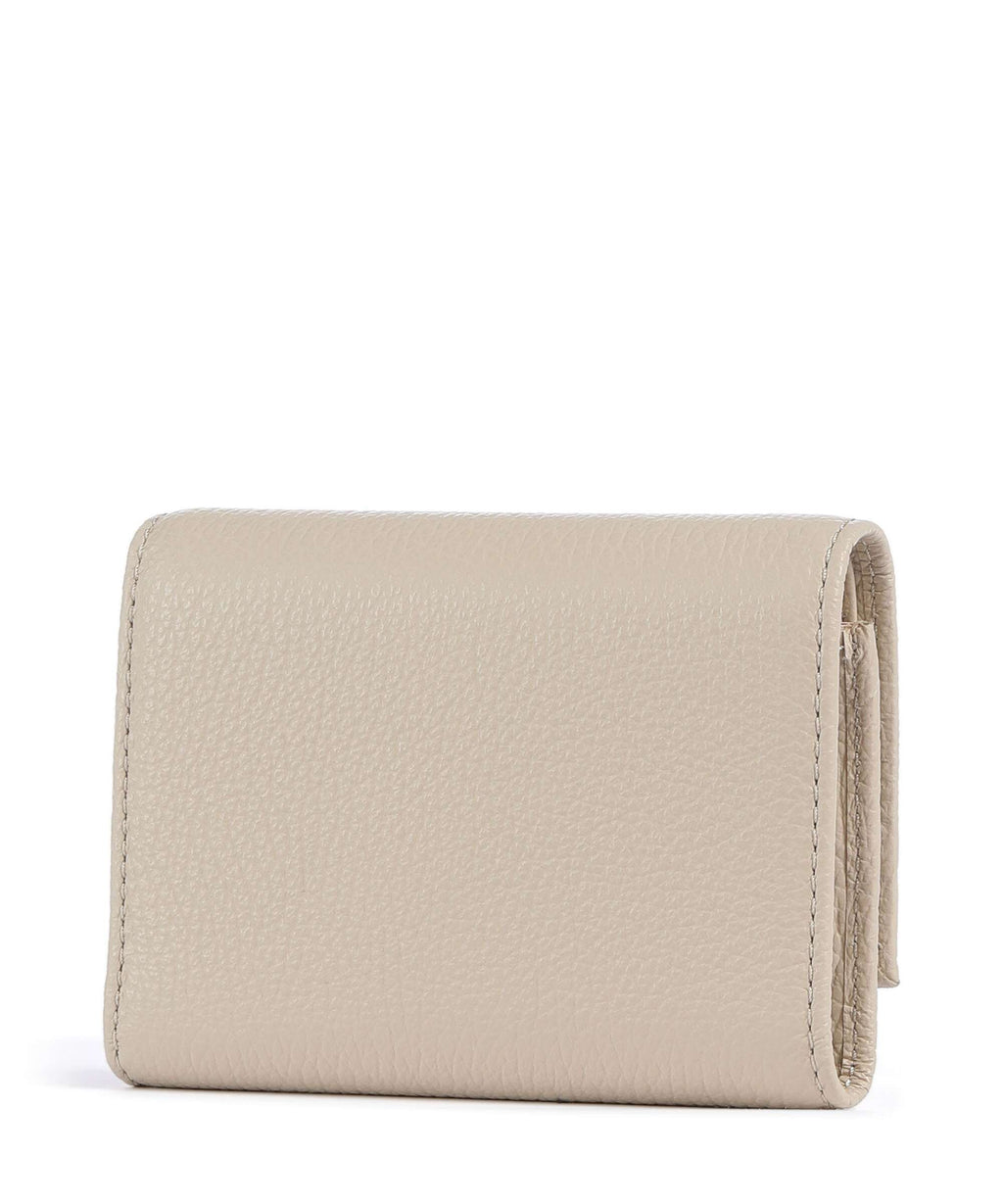 Coccinelle Metallic Soft RFID Wallet sandshell