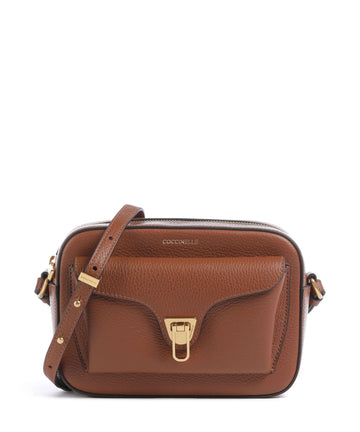 Coccinelle Beat Soft Umhängetasche cognac