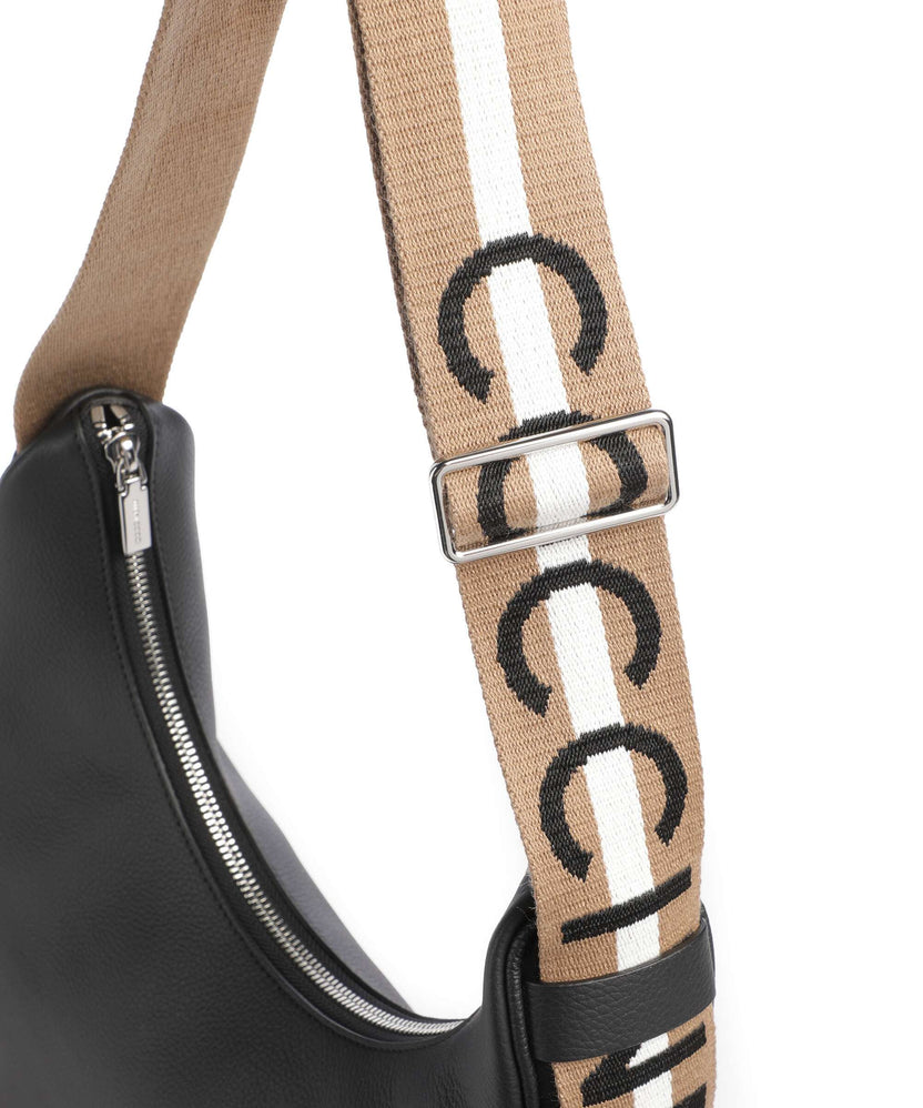 Coccinelle Raquel Hobo bag noir/cognac