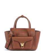 Coccinelle Beat Double Sac à main cognac