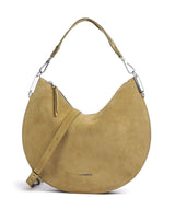 Coccinelle Sunup Suede Schultertasche seagrass
