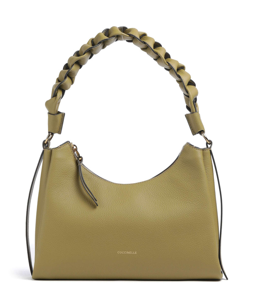 Coccinelle Boheme Grana Double Shoulder bag seagrass/sandshell