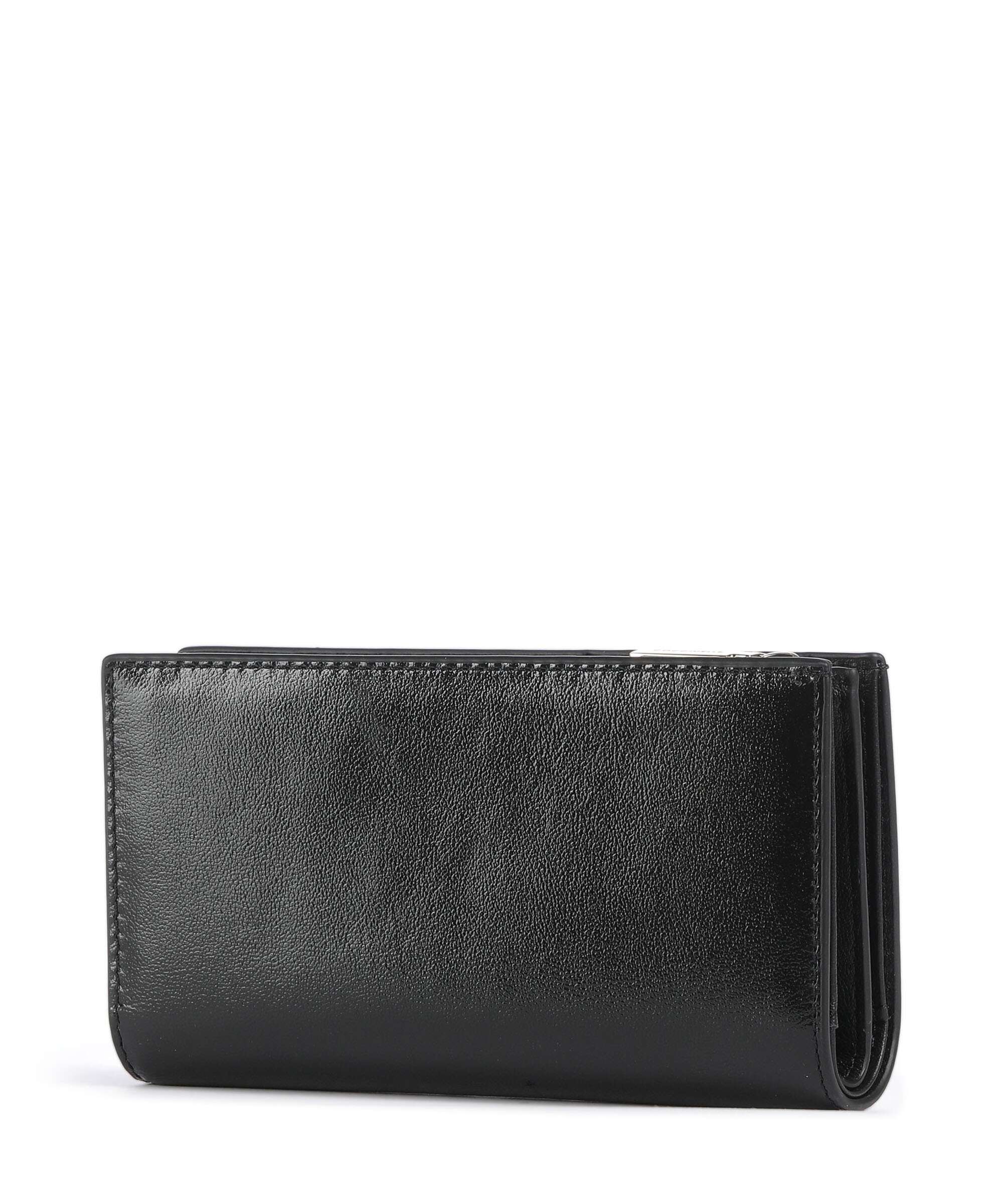 Coccinelle Metallic Shiny Smooth RFID Wallet noir