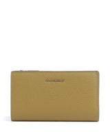 Coccinelle Metallic Soft RFID Wallet seagrass