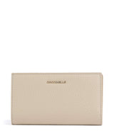 Coccinelle Metallic Soft RFID Wallet sandshell