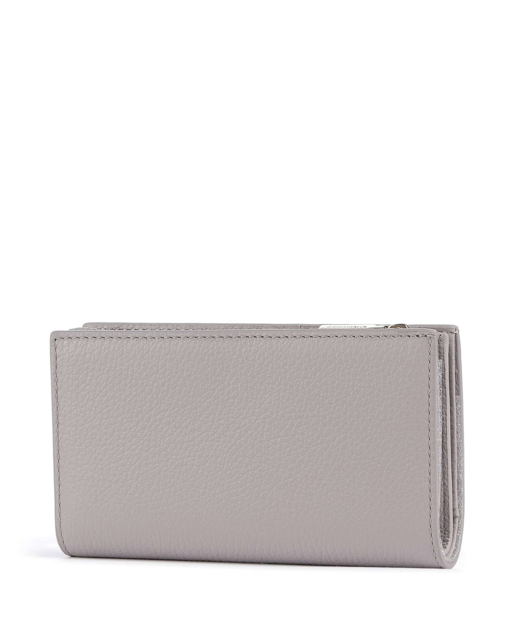 Coccinelle Metallic Soft RFID Wallet oyster