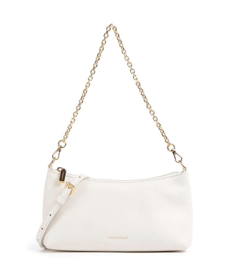 Coccinelle Aura Shoulder bag pearl