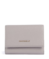 Coccinelle Metallic Soft RFID Wallet oyster