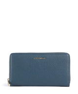 Coccinelle Metallic Soft RFID Wallet deep blue