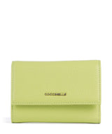 Coccinelle Metallic Soft RFID Geldbörse green glow