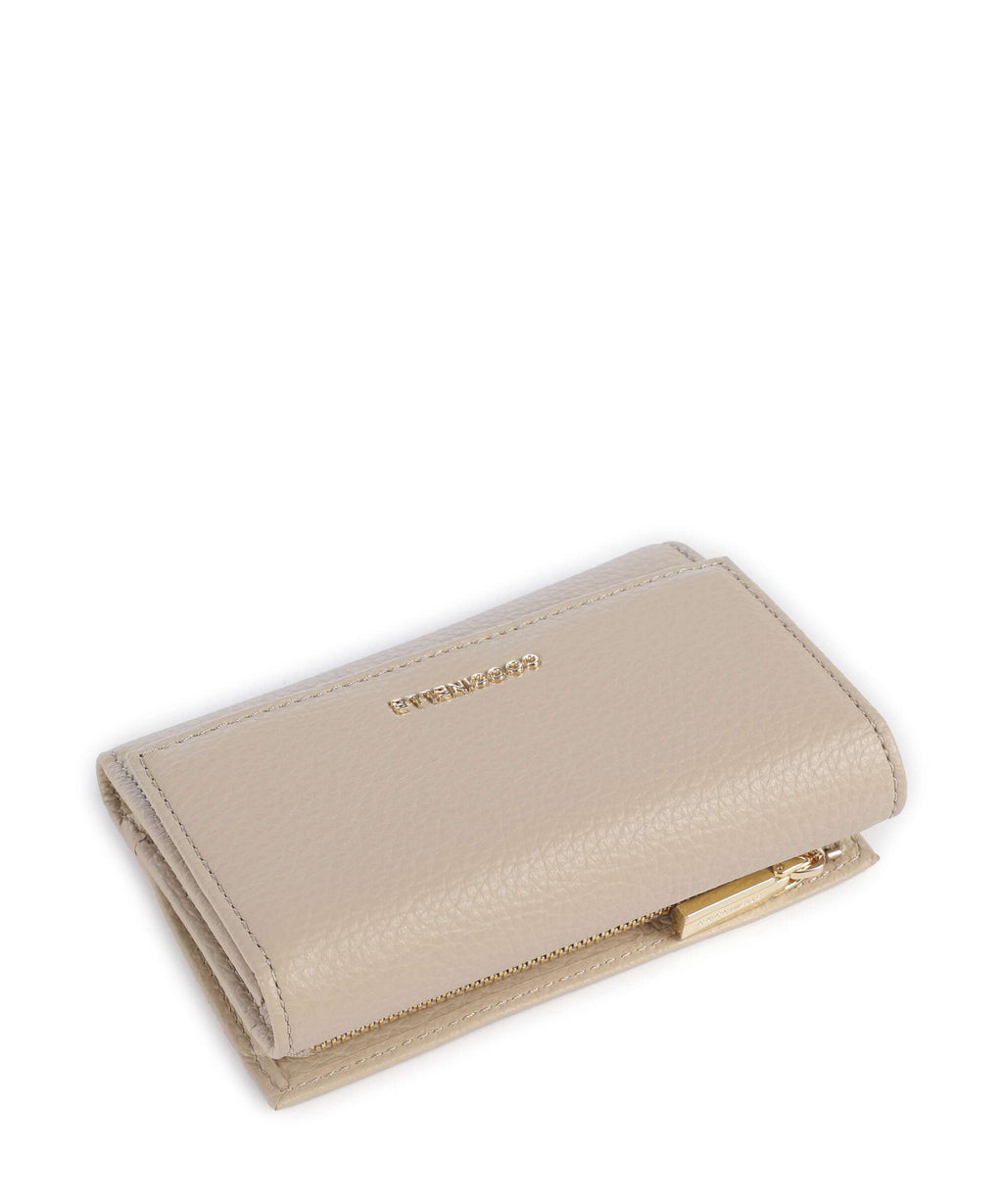 Coccinelle Metallic Soft RFID Wallet sandshell