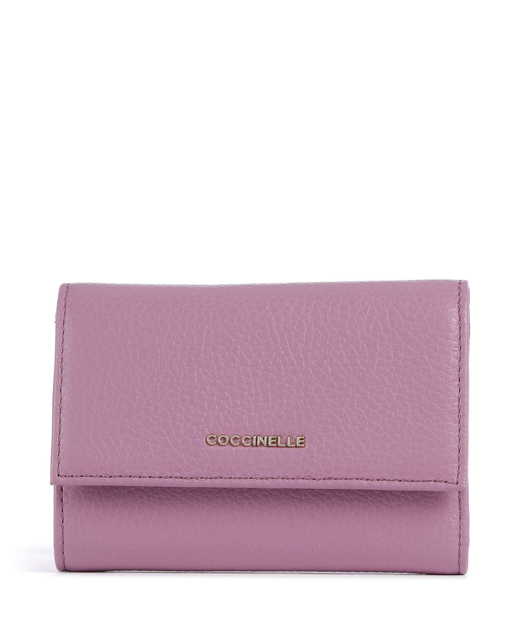Coccinelle Metallic Soft RFID Wallet jellyfish