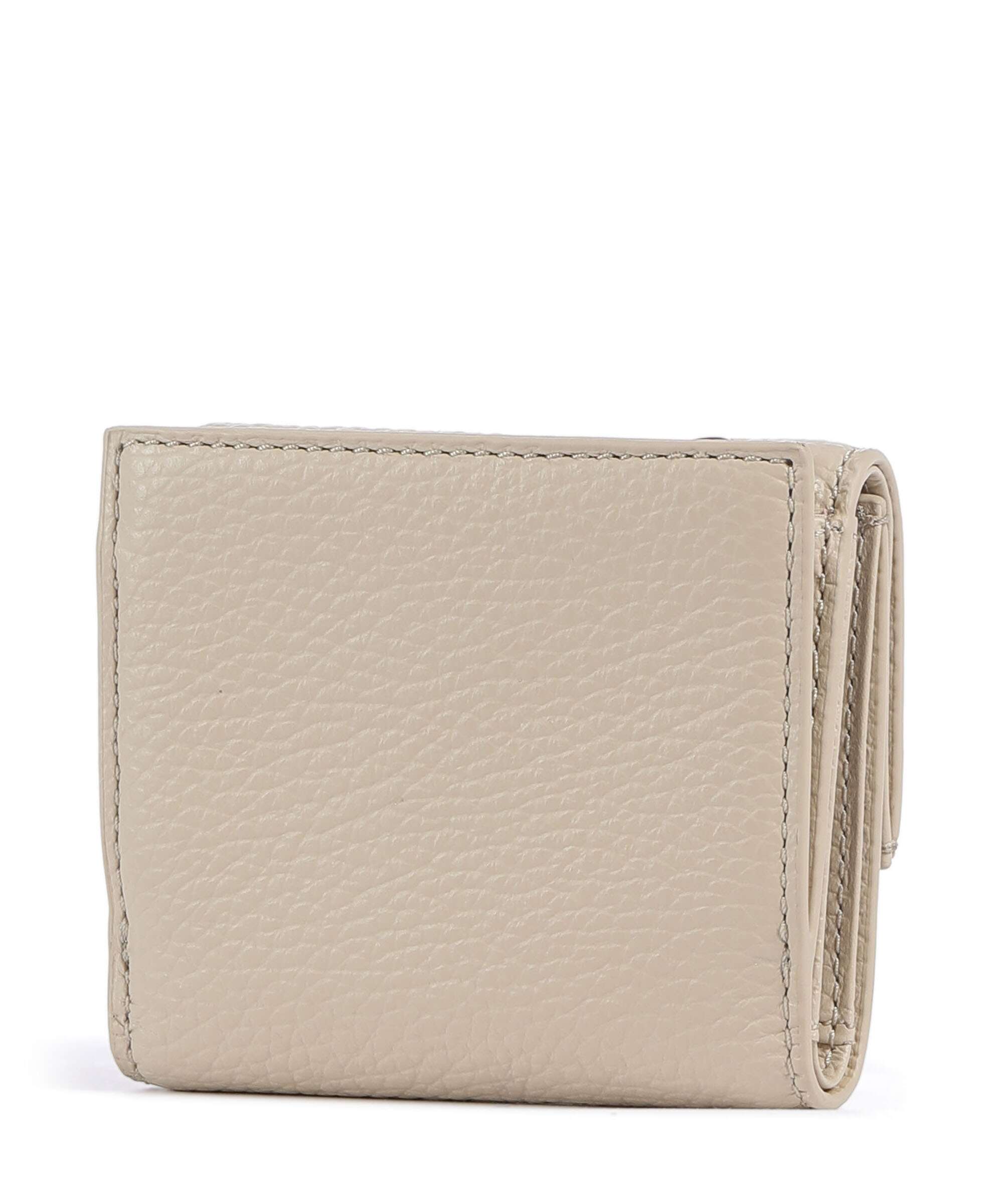 Coccinelle Metallic Soft RFID Wallet sandshell