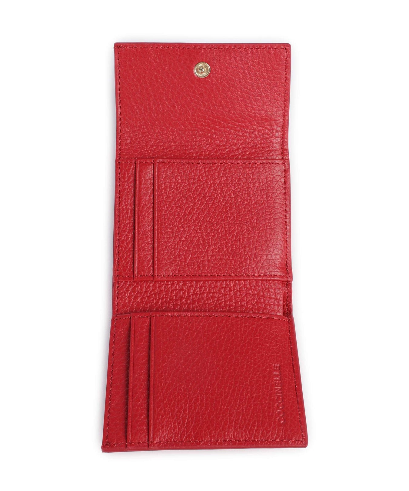 Coccinelle Metallic Soft RFID Wallet scarlet