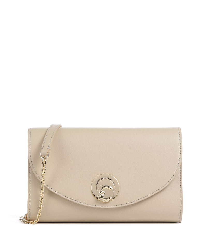 Coccinelle Nikla Smooth Crossbody bag sandshell