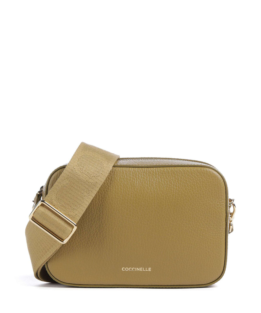 Coccinelle Tebe Crossbody bag seagrass