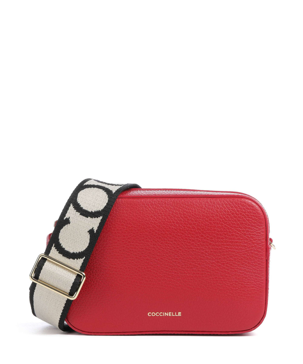 Coccinelle Tebe Crossbody bag scarlet