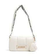 Love Moschino Puffy Borsa a spalla ivory/black