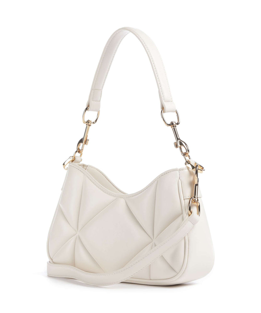 Love Moschino Embossed Q Shoulder bag ivory