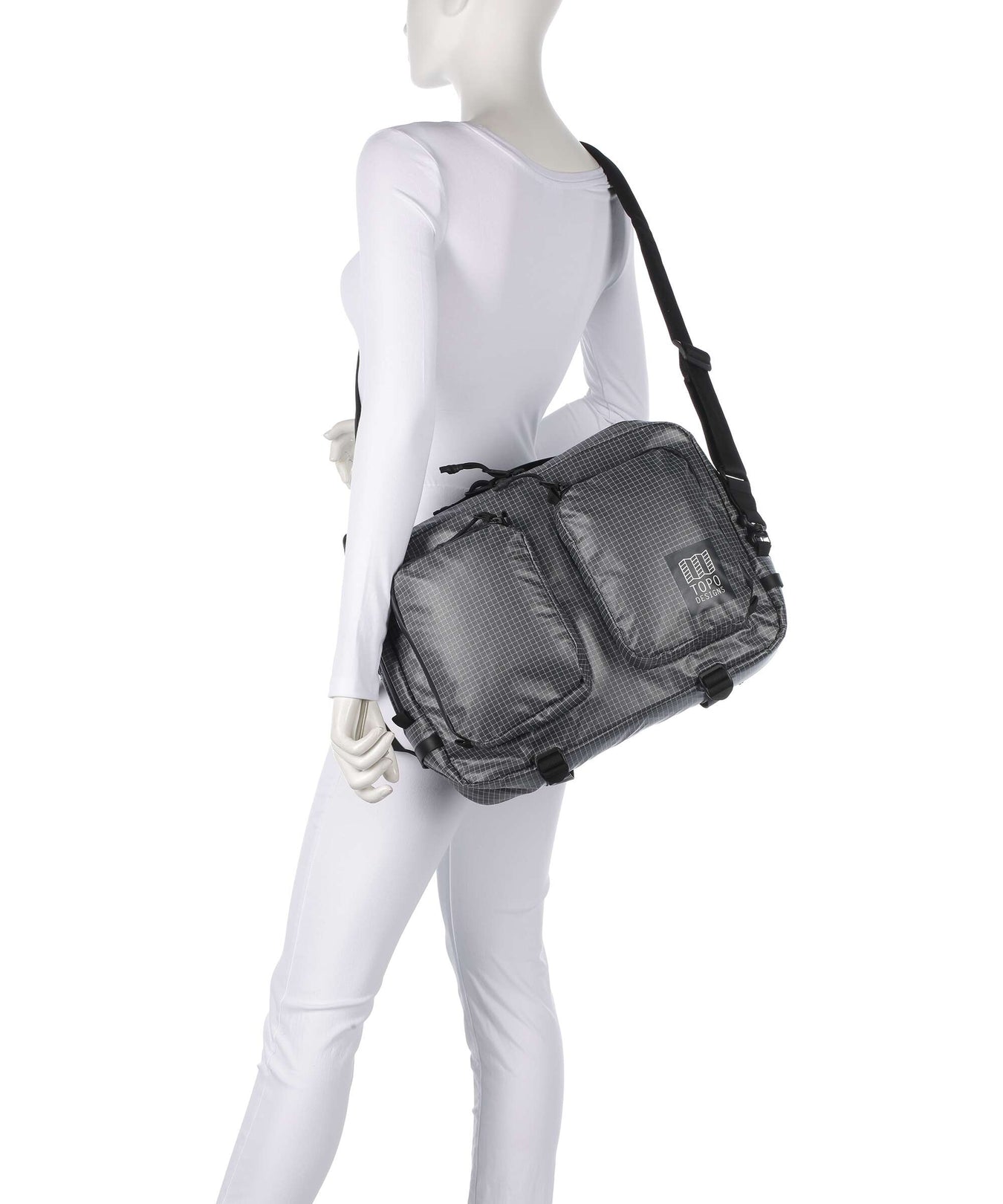 Topo Designs Apex Briefcase pond blue