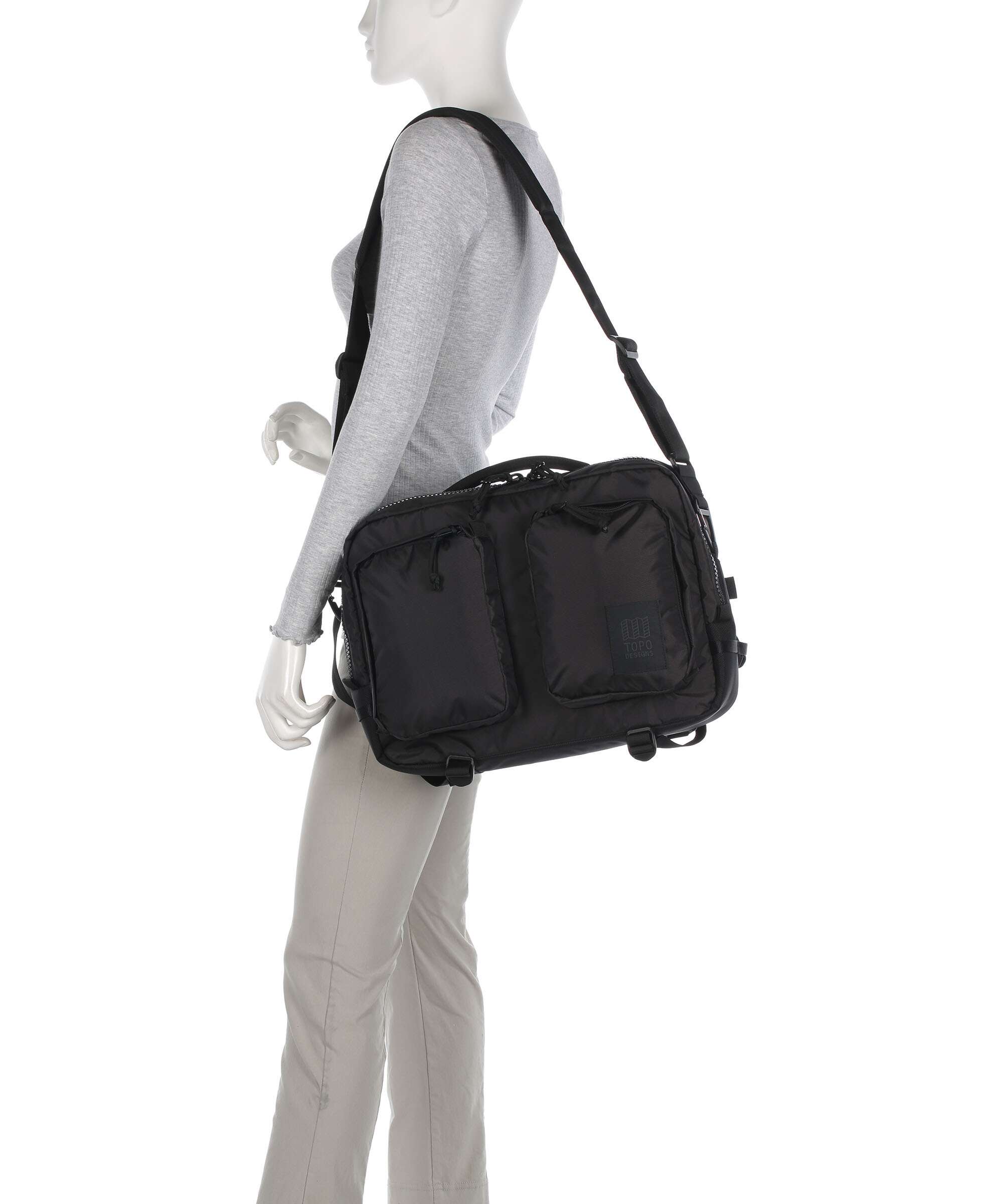 Topo Designs Global Briefcase black