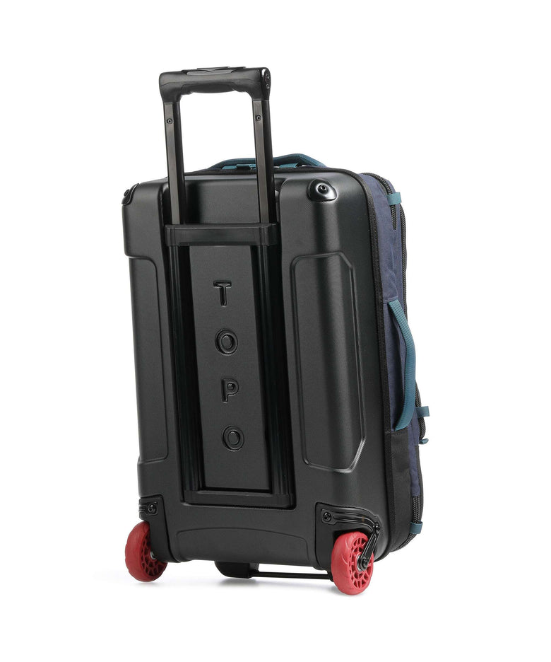 Topo Designs Global 44L Travel bag with wheels navy