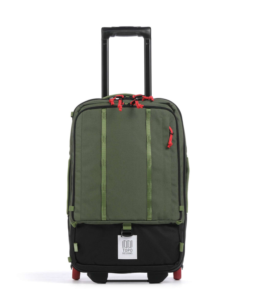 Topo Designs Global Travel bag with wheels olive