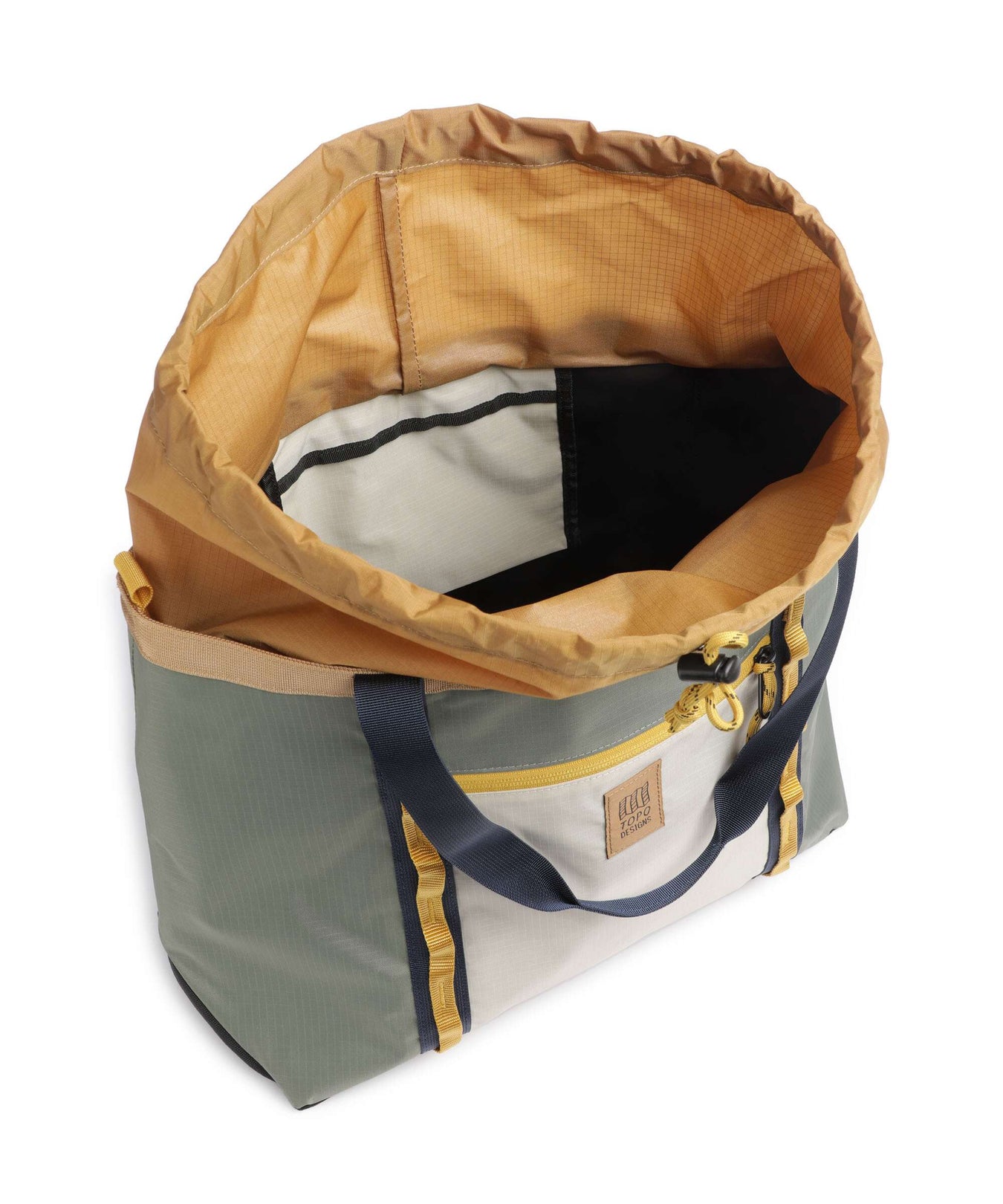 Topo Designs Mountain Utility Hobo bag bone white/beetle