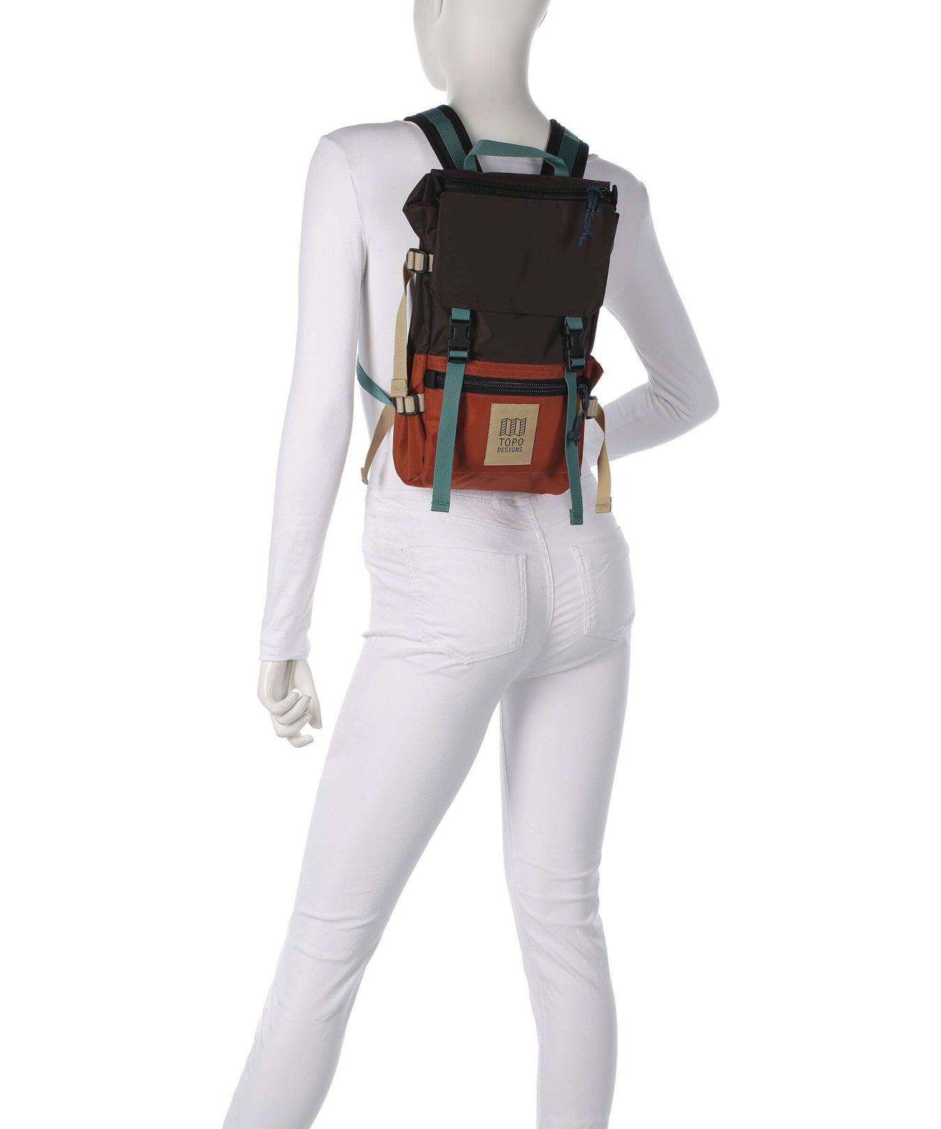 Topo Designs Rover Mini Backpack clay/chocolate