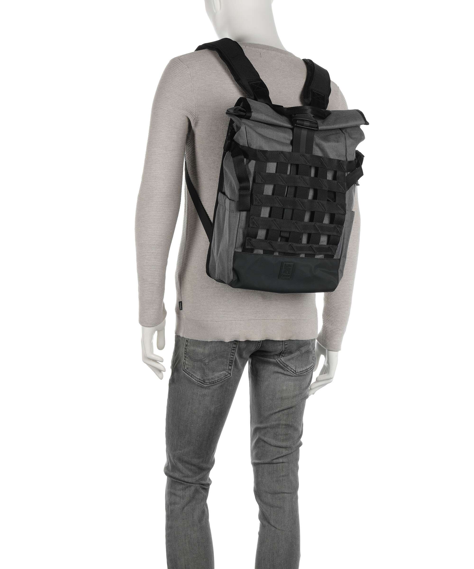 Chrome Barrage 18L Rolltop backpack castlerock twill
