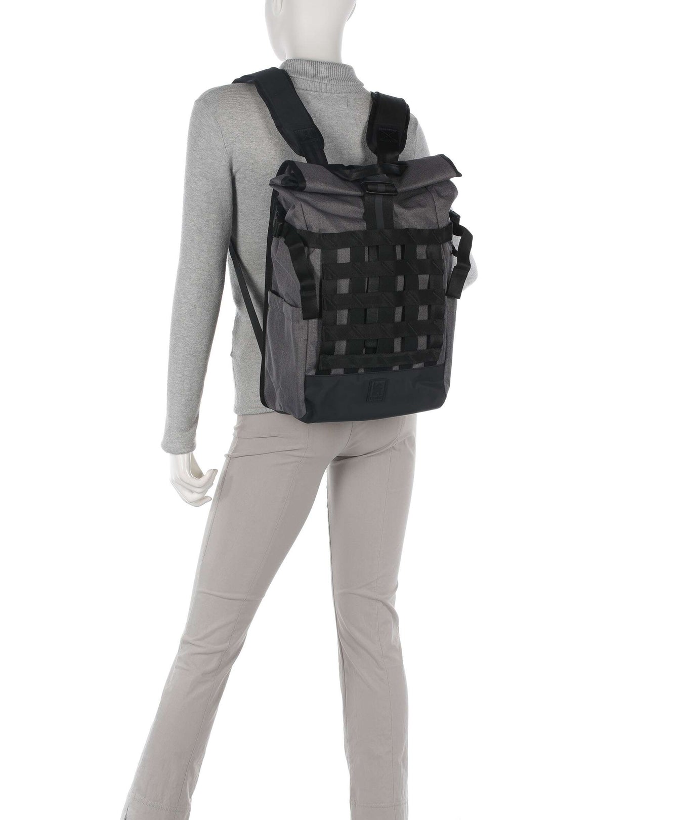 Chrome Barrage 18L Rolltop backpack red