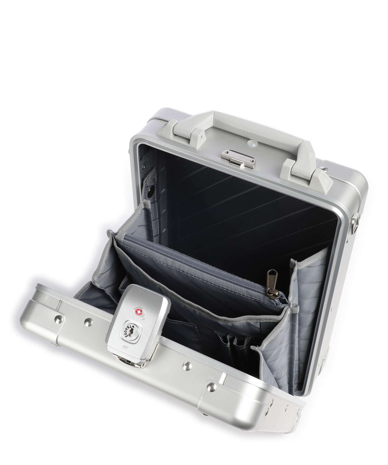 Aleon 14 vertical Briefcase platinum