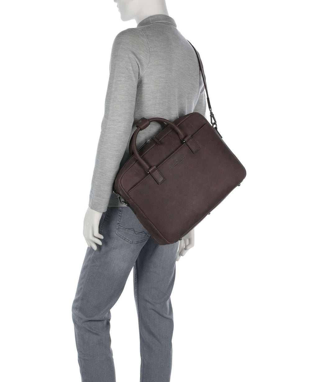Castelijn & Beerens Carisma RFID Briefcase mocca