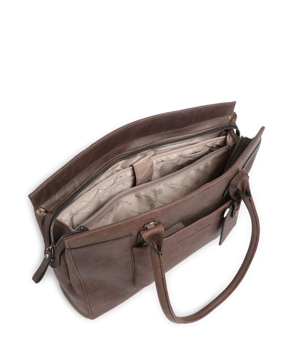 Castelijn & Beerens Carisma Briefcase mocca