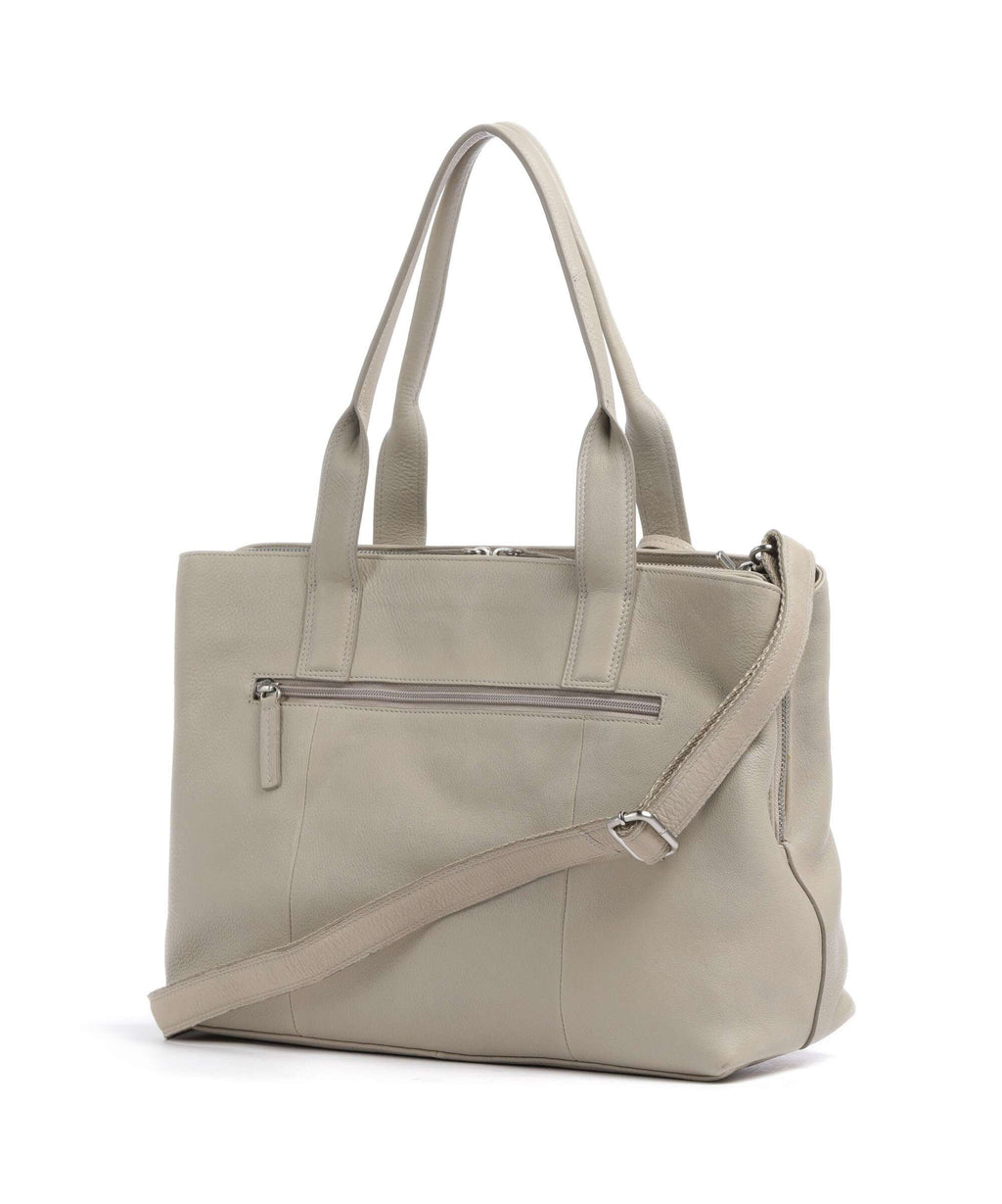 Burkely Soft Skylar Briefcase generous grey