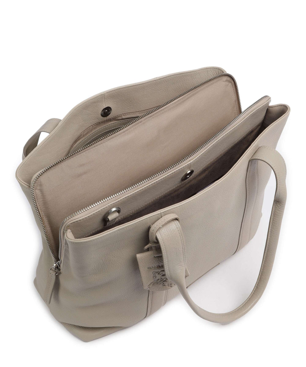 Burkely Soft Skylar Briefcase generous grey