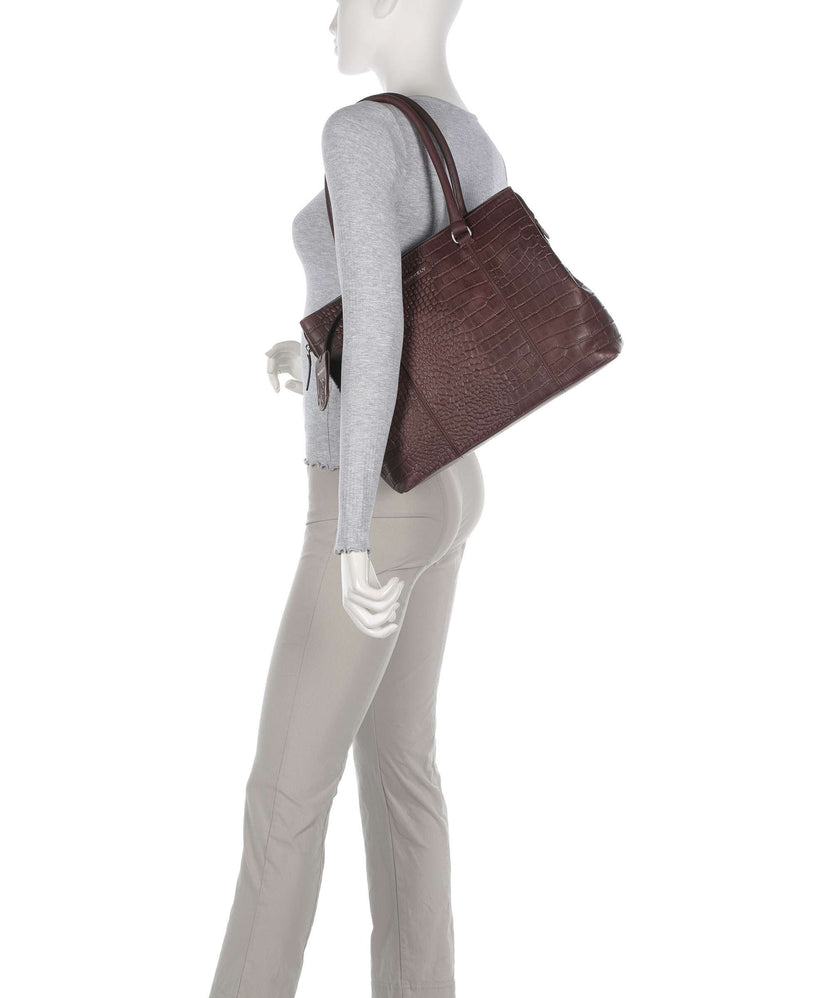 Burkely Cool Colbie Briefcase bold brandy