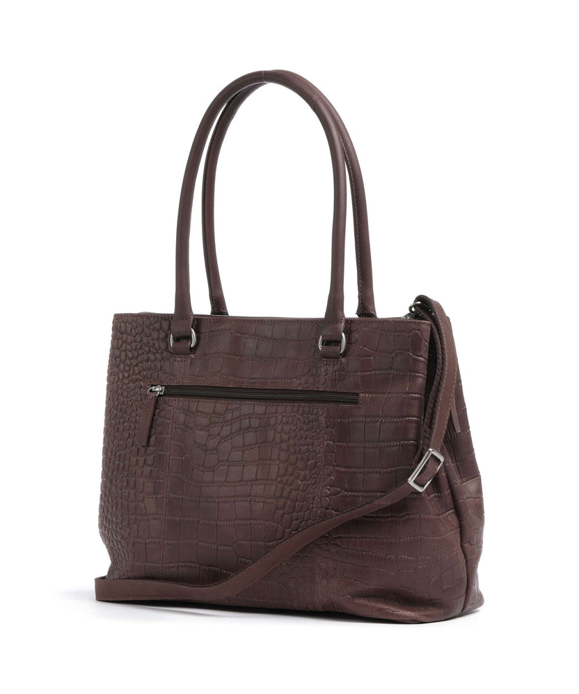 Burkely Cool Colbie Briefcase bold brandy