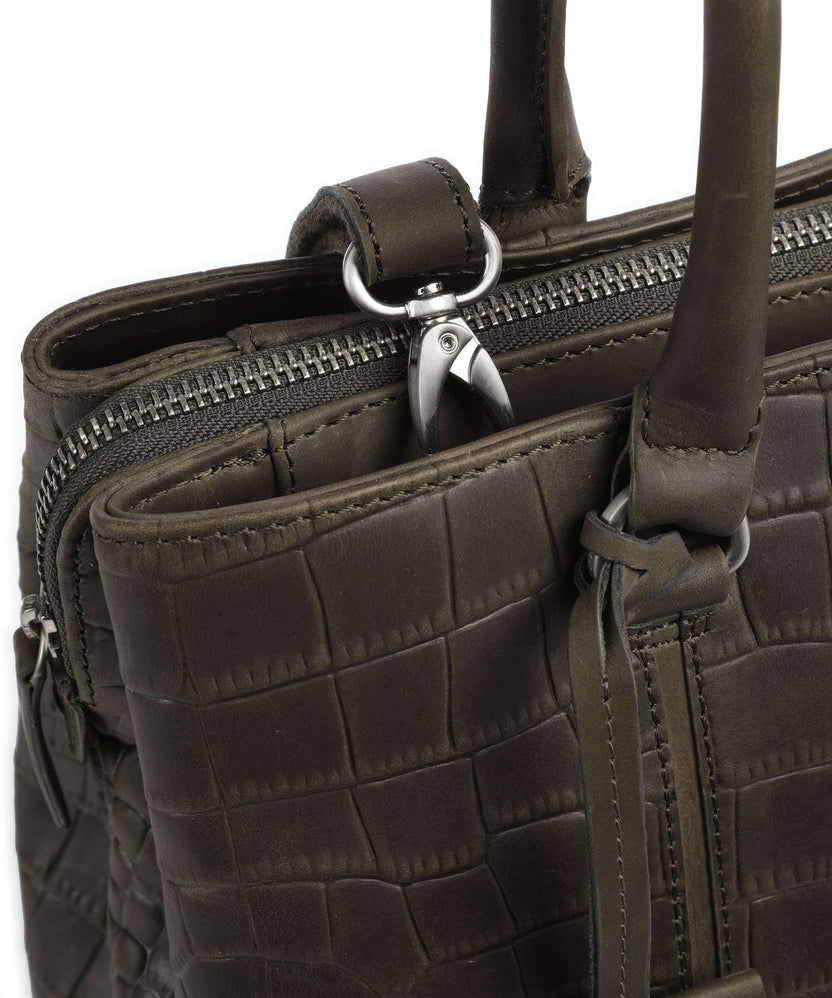Burkely Cool Colbie Briefcase forest green