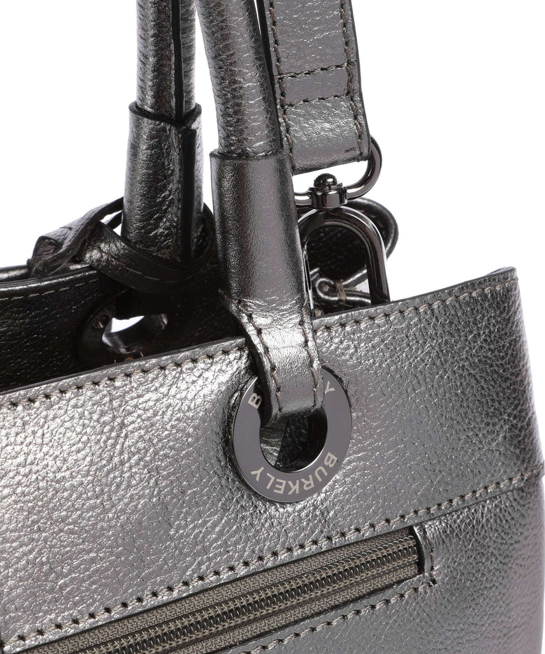 Burkely Radiant Raeven Handbag stardust silver