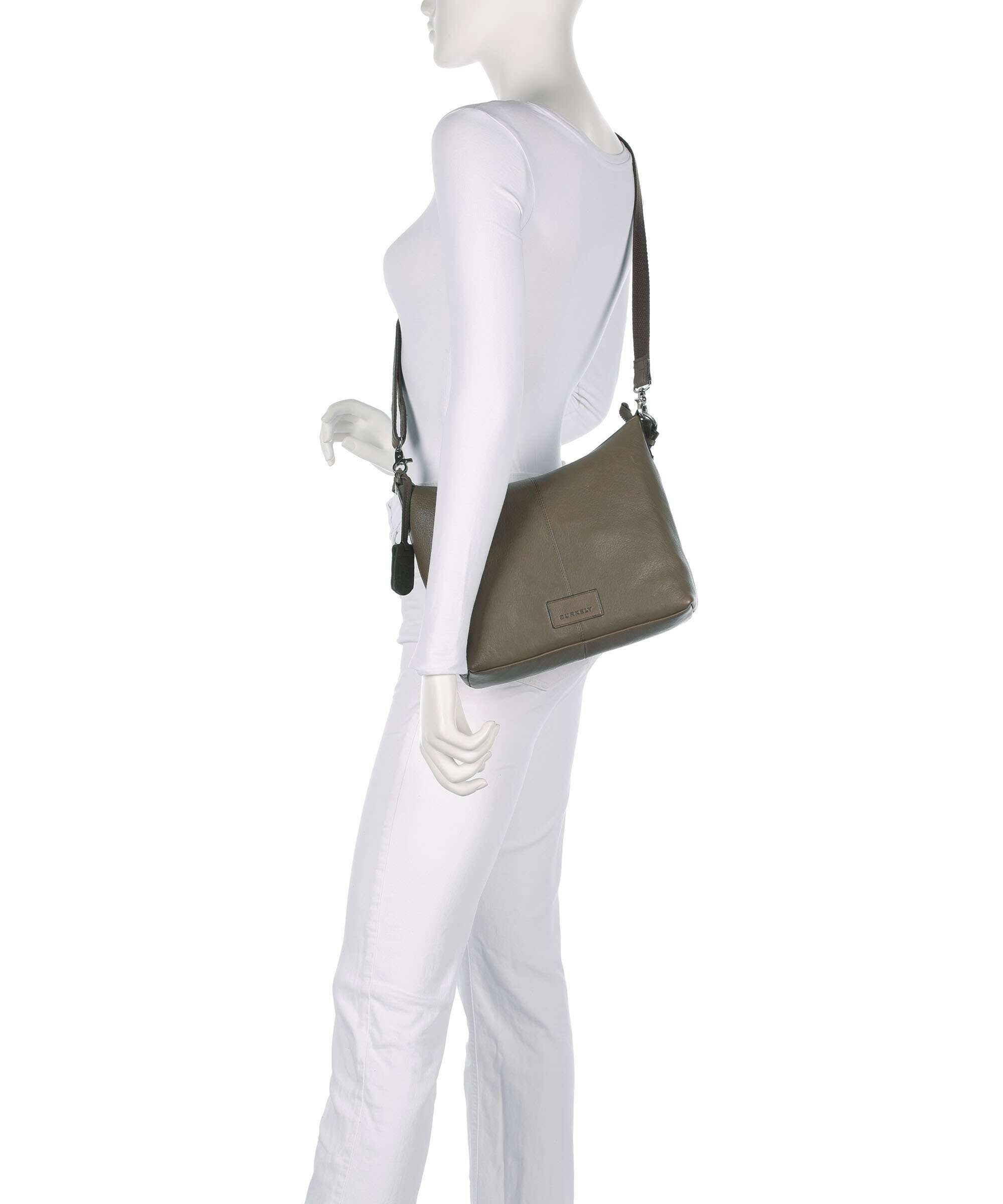 Burkely Soft Skylar Hobo bag taupe