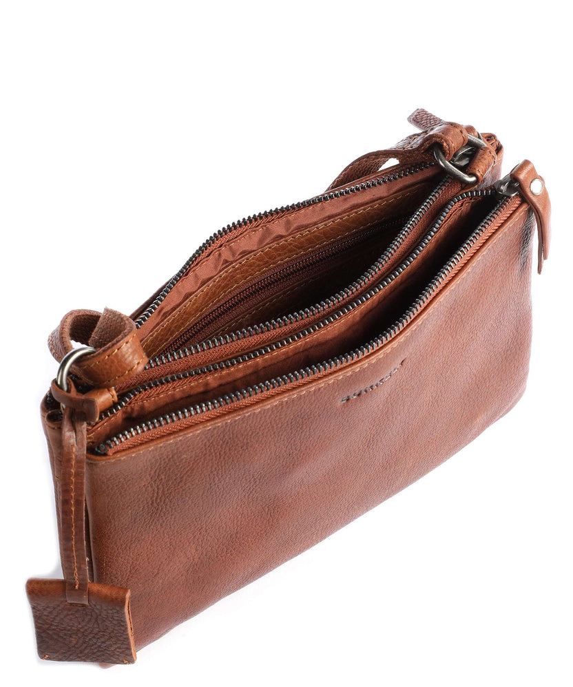 Burkely Antique Avery L Crossbody bag cognac